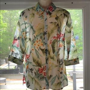 🔴 Like new! Size 14 Charter Club button down shirt